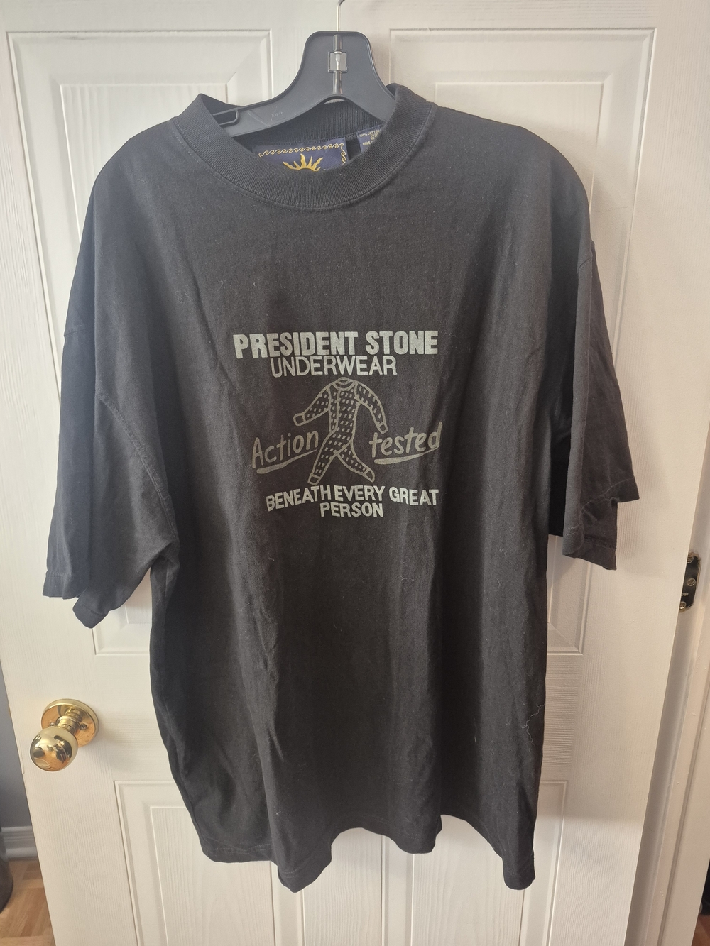 Vintage President Stone Crewneck T-Shirt